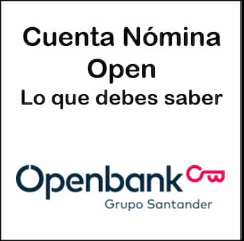 cuenta nómina Open
