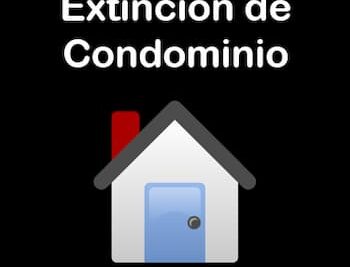extinción de condominio