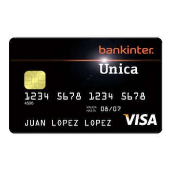 tarjeta única Bankinter