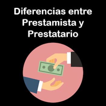 Prestamista y Prestatario