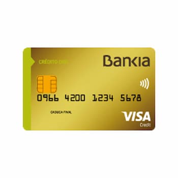 tarjeta Visa Oro Bankia