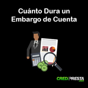 cuánto dura un embargo de cuenta