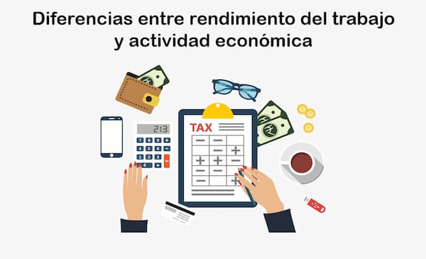 rendimiento del trabajo y actividad económica
