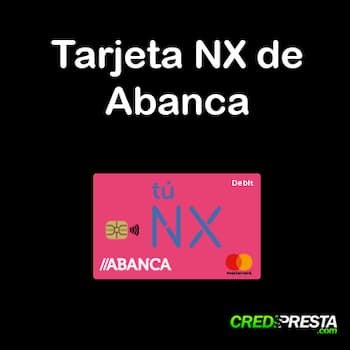 tarjeta NX de Abanca