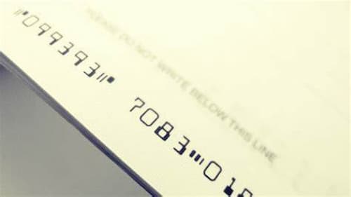 números de una cuenta bancaria