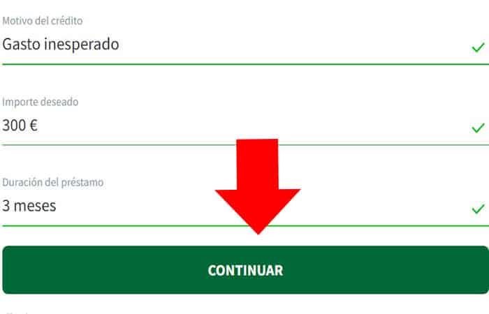 Motivo del préstamo