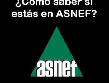 saber si estás en ASNEF