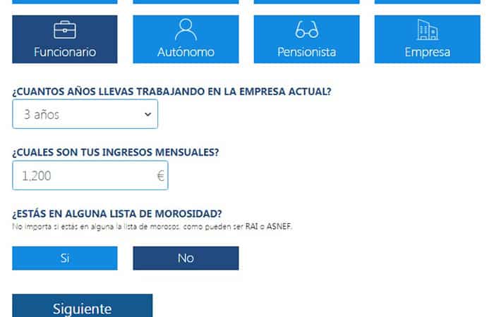 Préstamos con aval