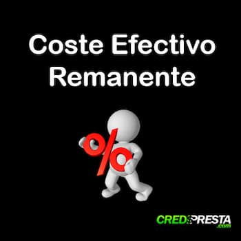 coste efectivo remanente