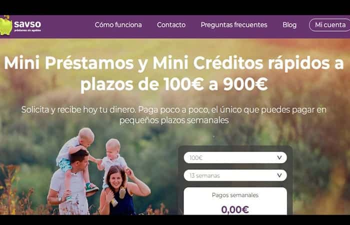 Página Web de Savso