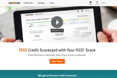 Discover free credit ccore