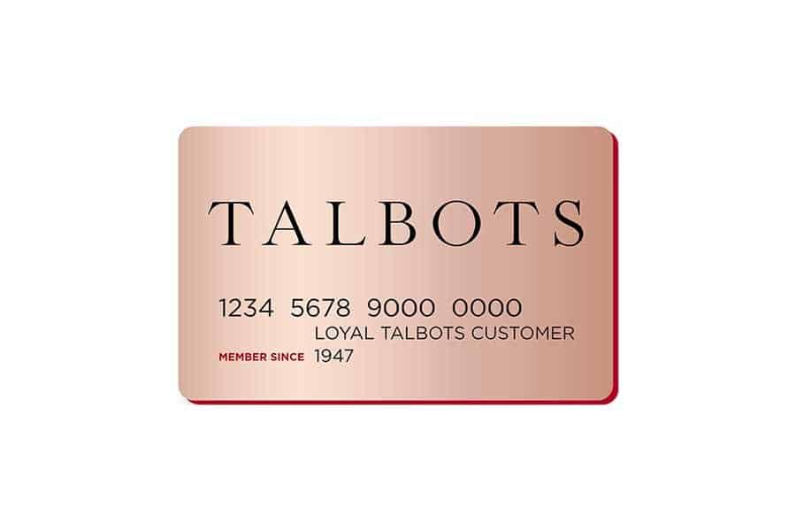 Talbots credit card