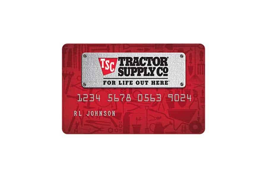 Tractor Supply credit card