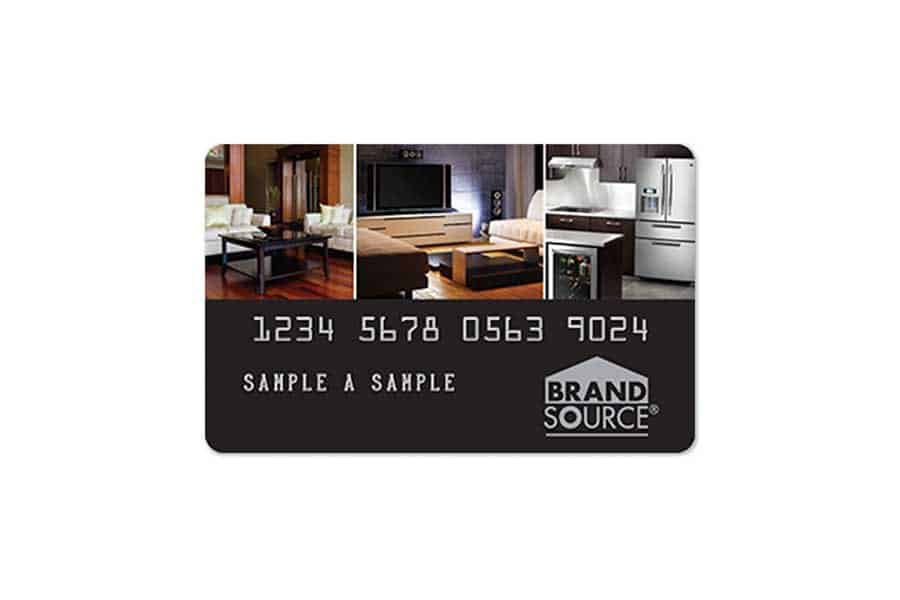 BrandSource credit card