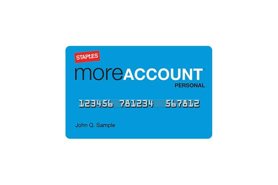 Staples More Account credit card