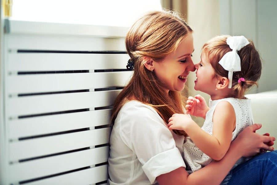 mother and child