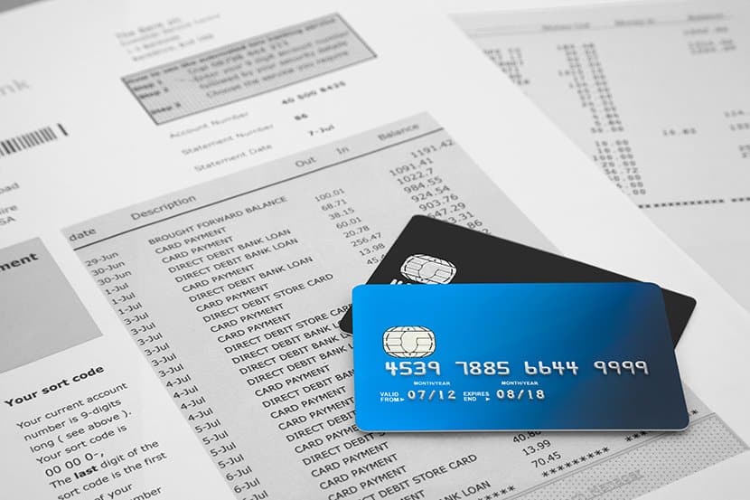 credit card statement