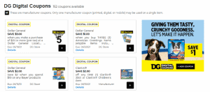 Cupones de Dollar General - Cupones y ofertas actuales digitales e imprimibles de DG