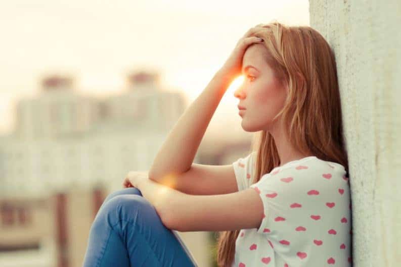 disappointed woman