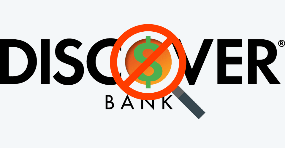 Discover Bank se une al carro de la ausencia de comisiones - Se eliminan las comisiones de las cuentas de depósito de Discover Bank