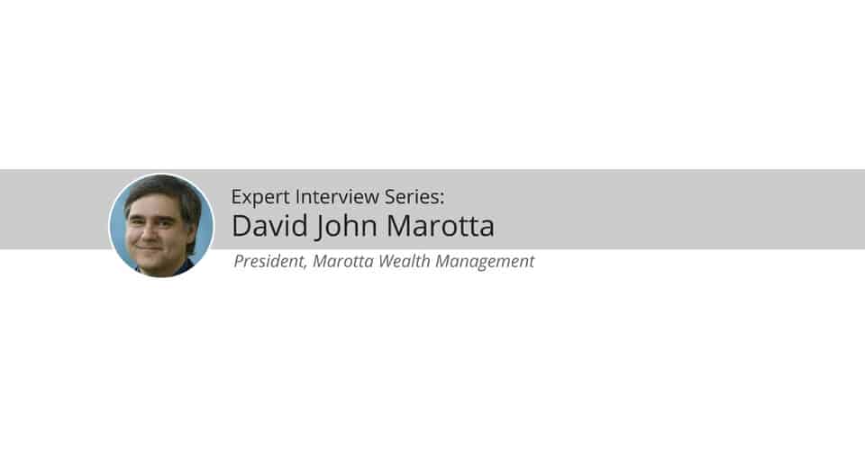 Entrevistas de SuperMoney: David John Marotta de Marotta Wealth Management