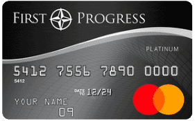 Inicio de sesión con tarjeta de crédito First Progress, pago, servicio al cliente