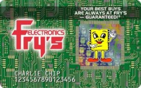 Inicio de sesión con tarjeta de crédito Frys, pago, servicio al cliente