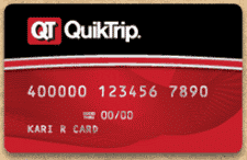 Inicio de sesión con tarjeta de crédito QuikTrip, pago, servicio al cliente