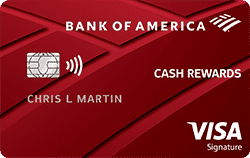 Inicio de sesión con tarjeta de crédito de Bank of America, pago, servicio al cliente