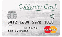 Inicio de sesión con tarjeta de crédito de Coldwater Creek, pago, servicio al cliente