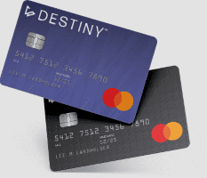 Inicio de sesión de la tarjeta de crédito Destiny, pago, servicio al cliente