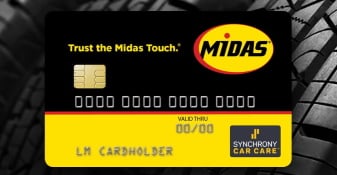 Inicio de sesión de la tarjeta de crédito Midas, pago, servicio al cliente