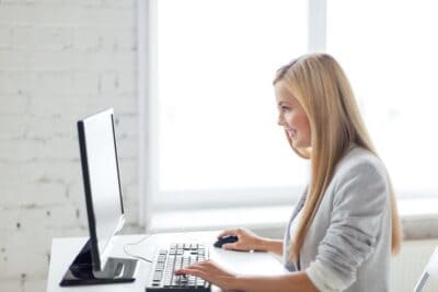 female stock trader