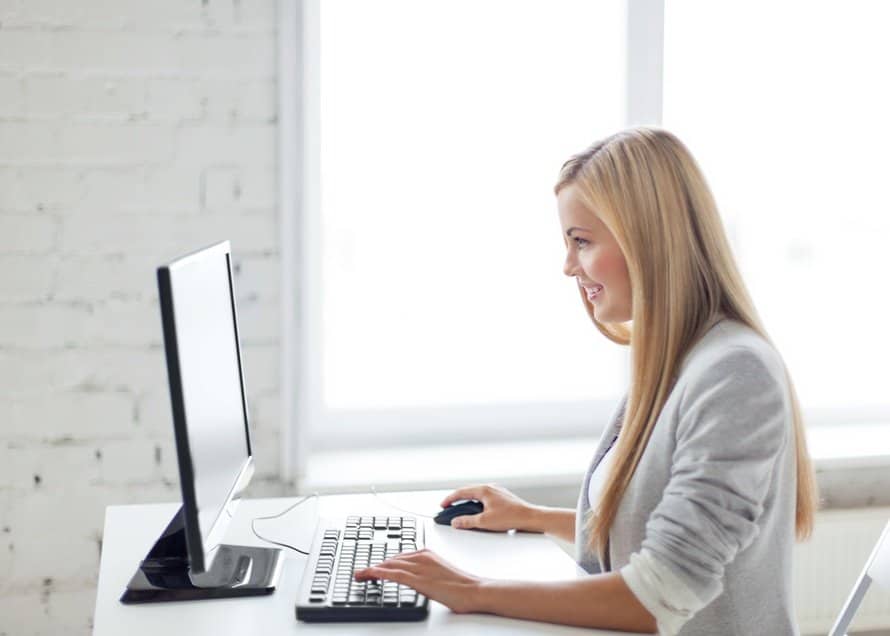 female stock trader