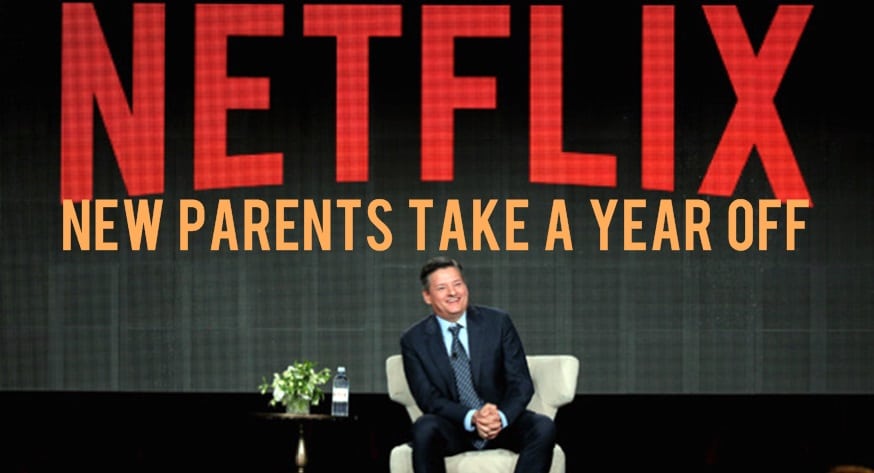 Los empleados de Netflix ahora obtienen un año completo de tiempo libre pagado para atender a los recién nacidos