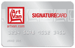 Pago con tarjeta de crédito Art Van, inicio de sesión, servicio al cliente