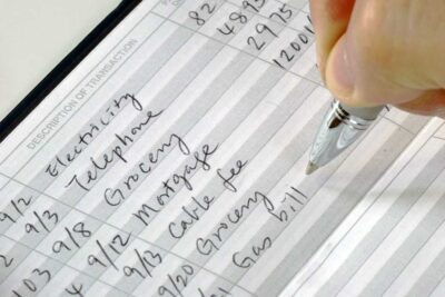 checkbook ledger