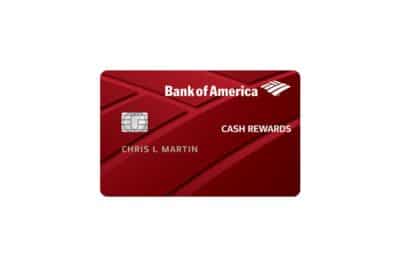 ¿Qué puntaje de crédito se requiere para una tarjeta Bank of America Cash Rewards?