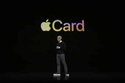 Apple presenta la Apple Card: una tarjeta de recompensas sin coste con un toque