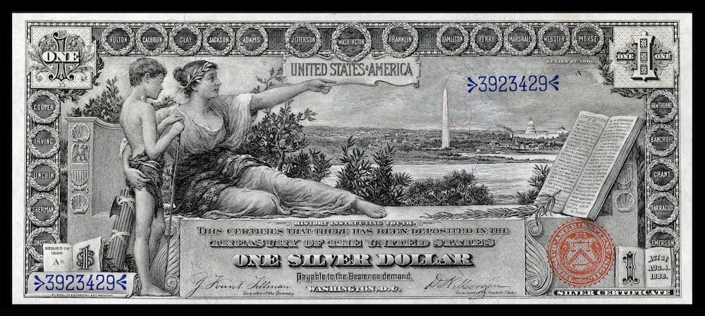 Billete de dólar con certificado de plata: ¿Cuál es su valor actual?