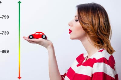 Puntuación de crédito ideal para comprar un coche y obtener un préstamo para automóviles